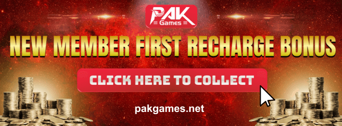 First Recharge Bonus on PakGames