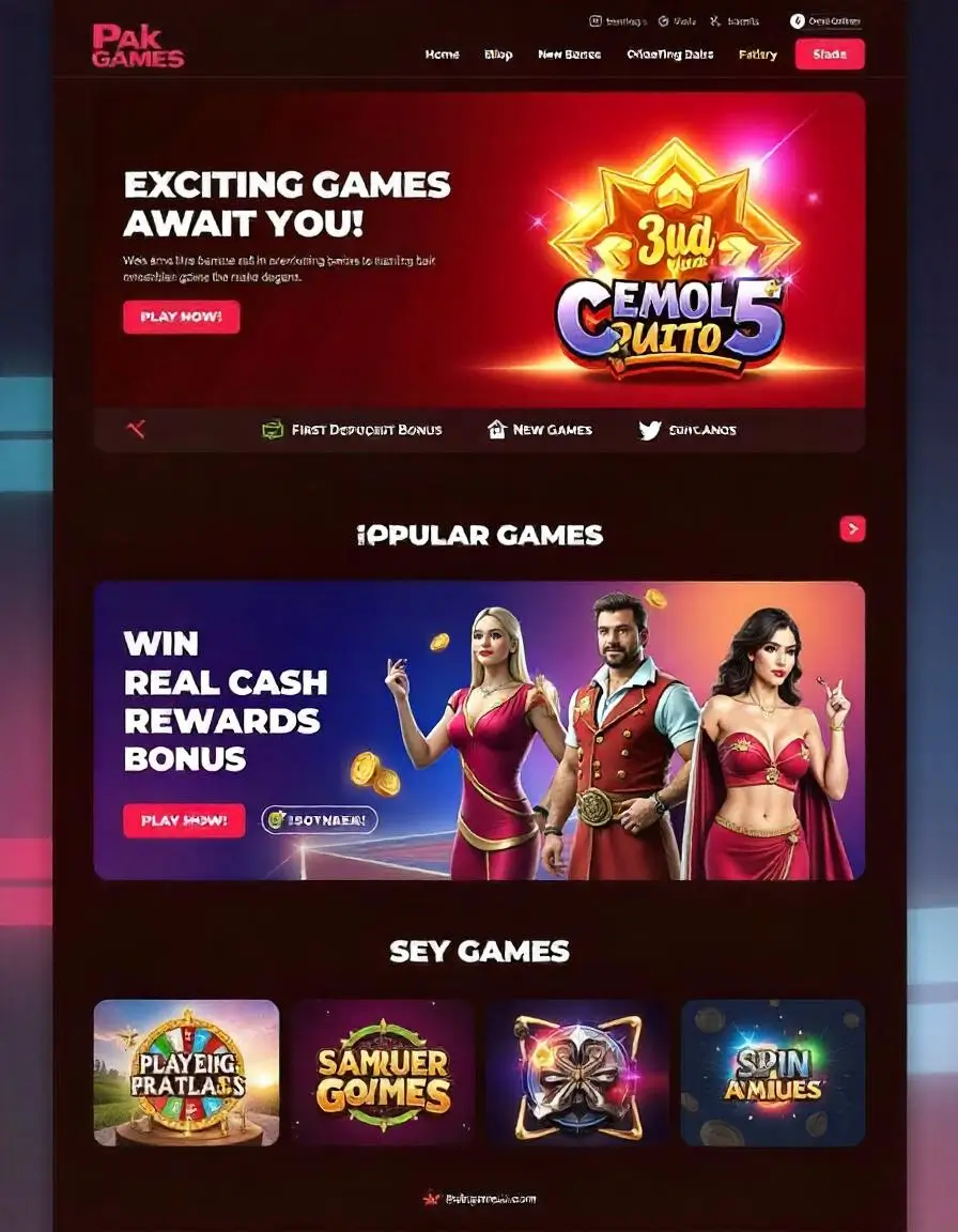 Pak Games: Your Gateway to Online Entertainment and Rewards