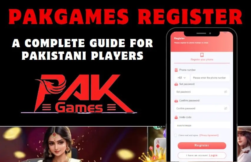 PakGames Register