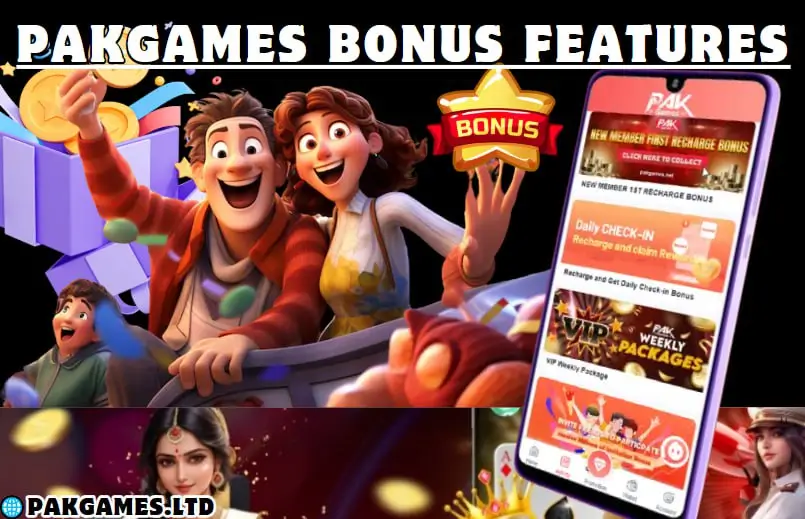 PakGames Bonus Features